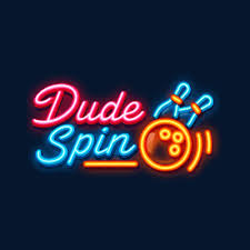 DudeSpin casino logo beside the featured Plinko welcome bonus